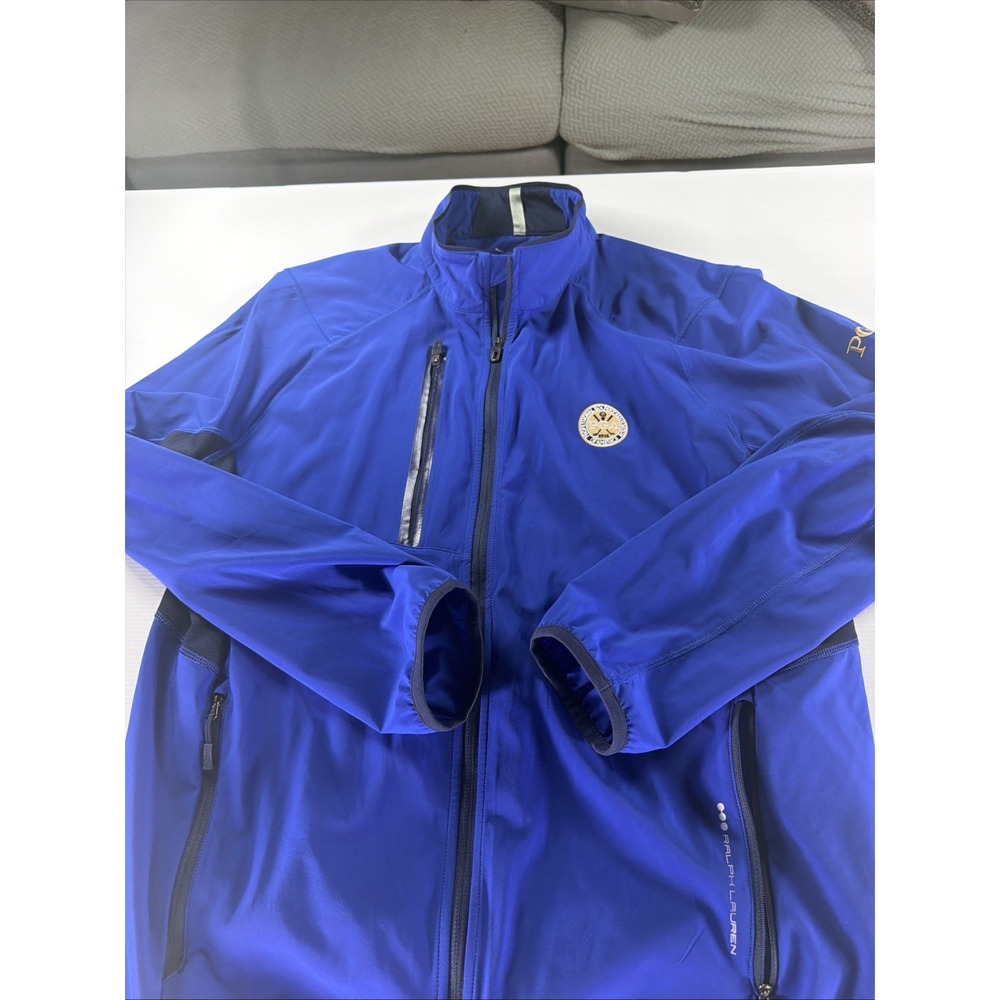RLX Ralph Lauren PGA Championship 2016 Golf Jacket Blue Men's Large